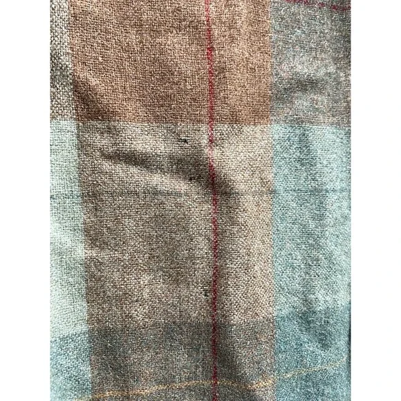 Pendleton Heritage Limited Edition Wool Shacket Shirt Jacket M Green Brown Plaid - Picture 7 of 10